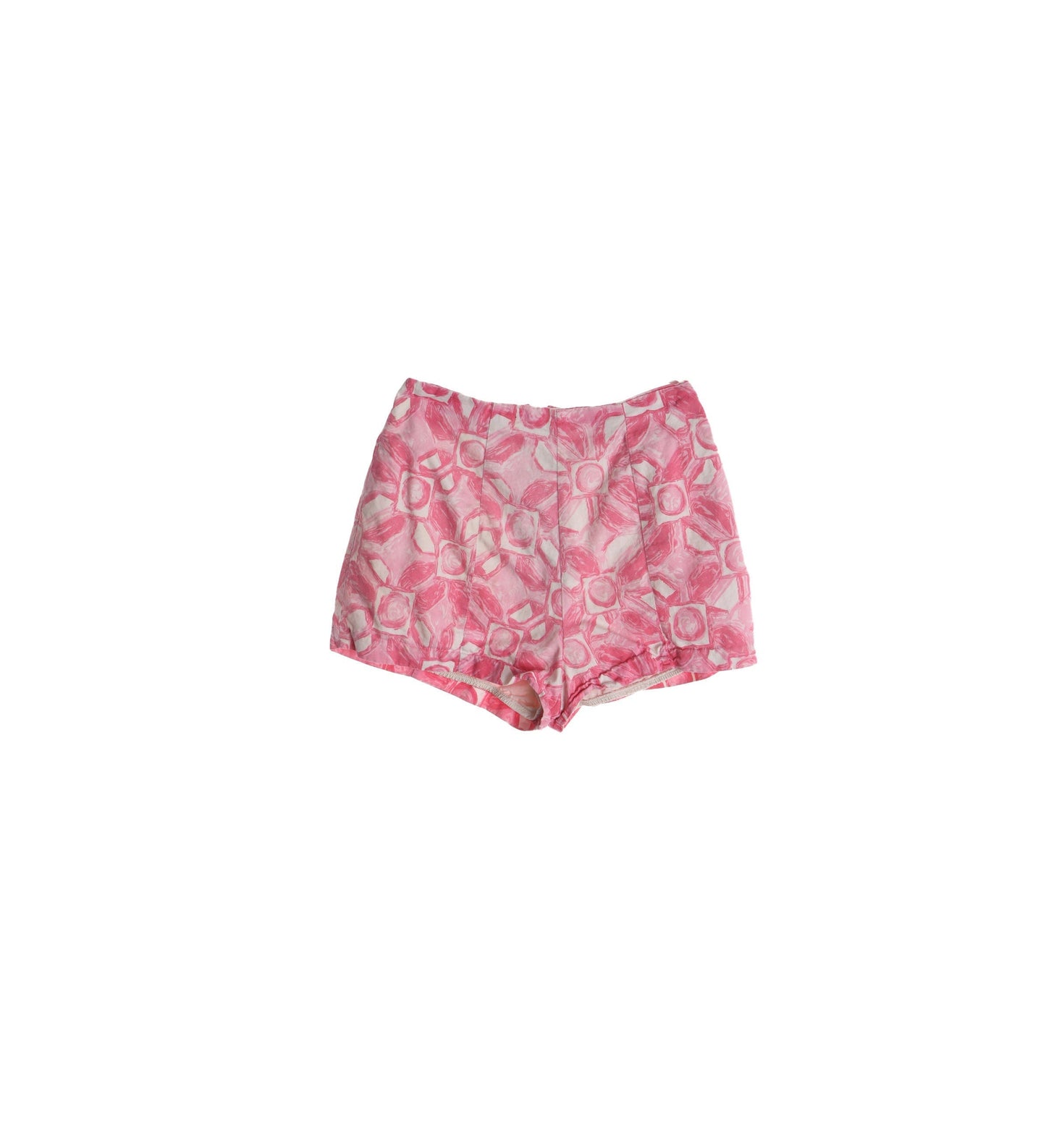 Vintage Women Pink Swim / Beach Shorts - Era 1940s - 1950s