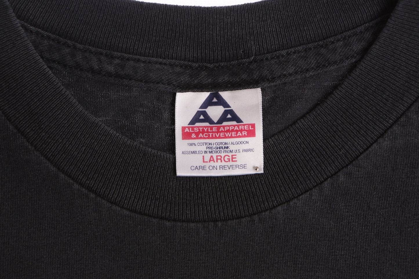 Los Infernos Print Black Graphic T-shirt