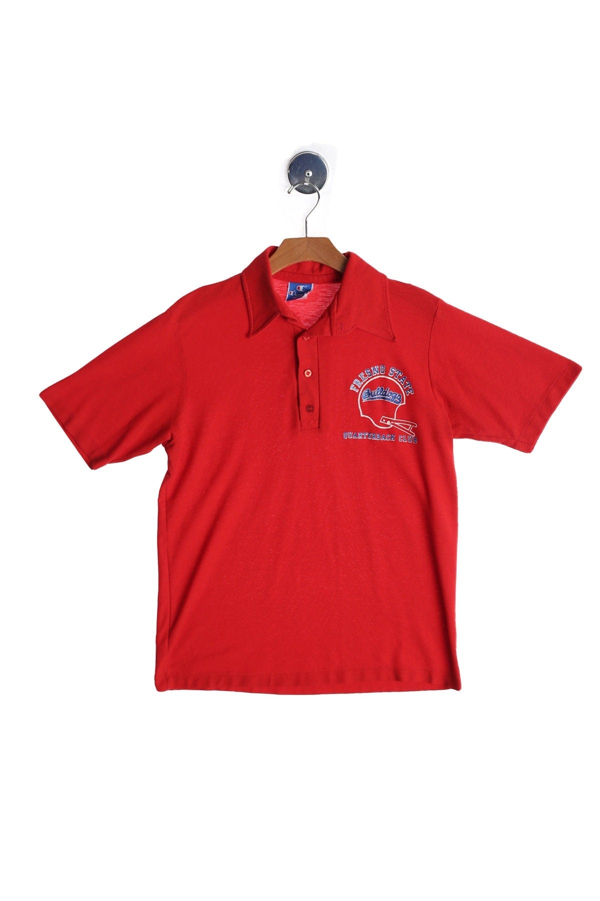 Vintage Champion Red Polo Shirt