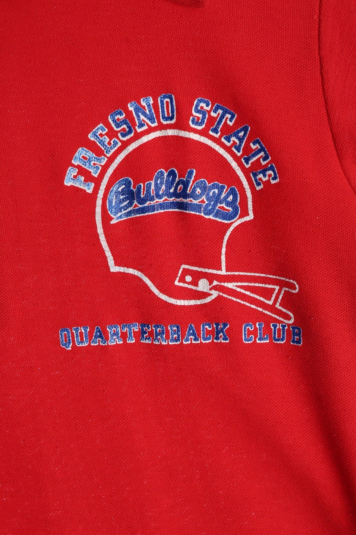 Vintage Champion Red Polo Shirt