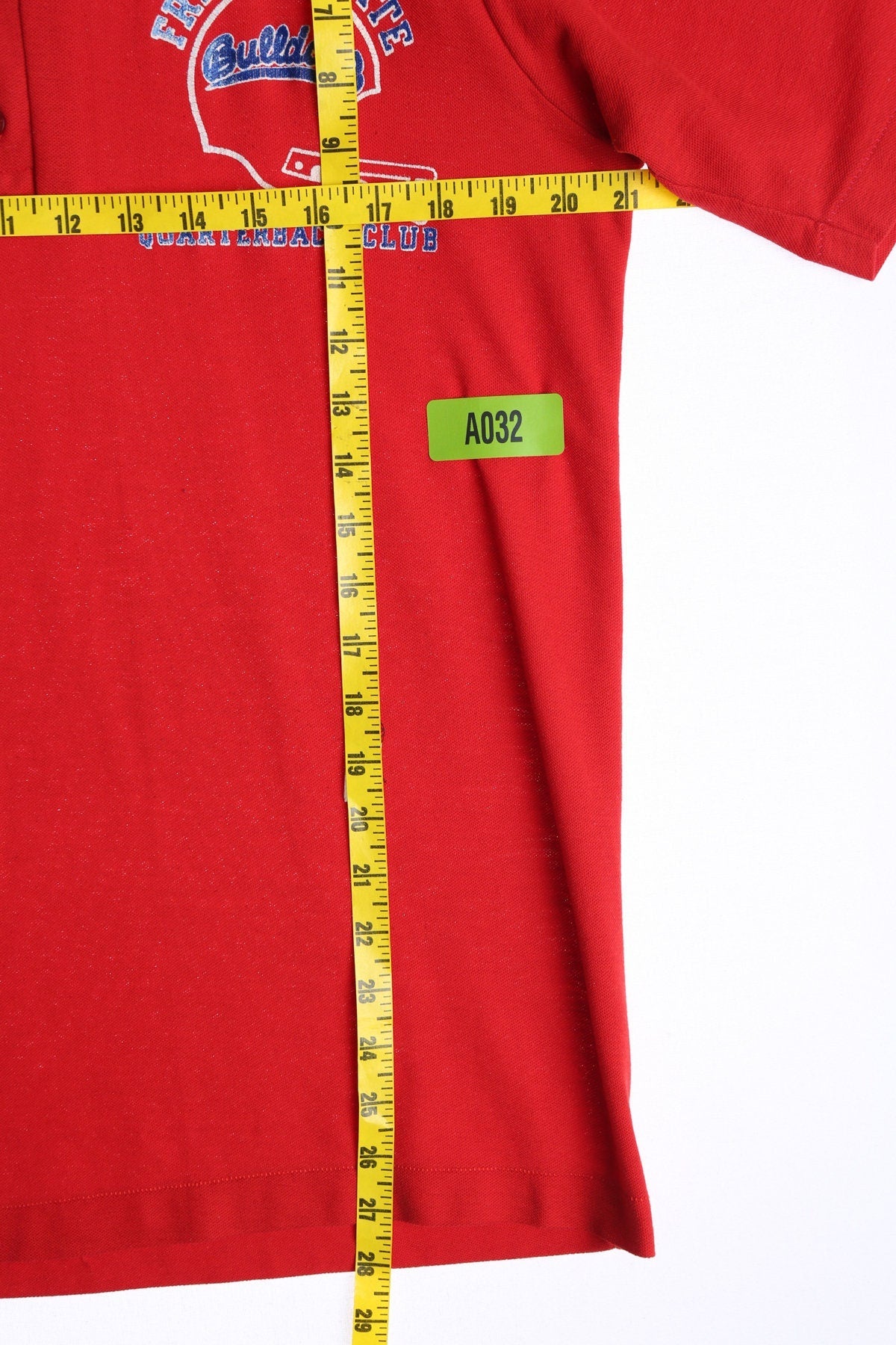 Vintage Champion Red Polo Shirt