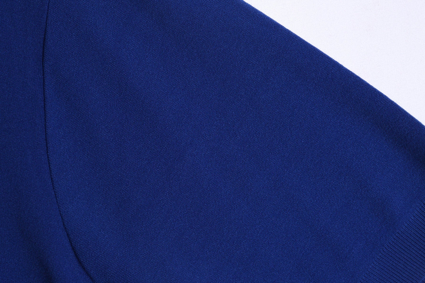 1960s Men Blue Mod Poly Shirt