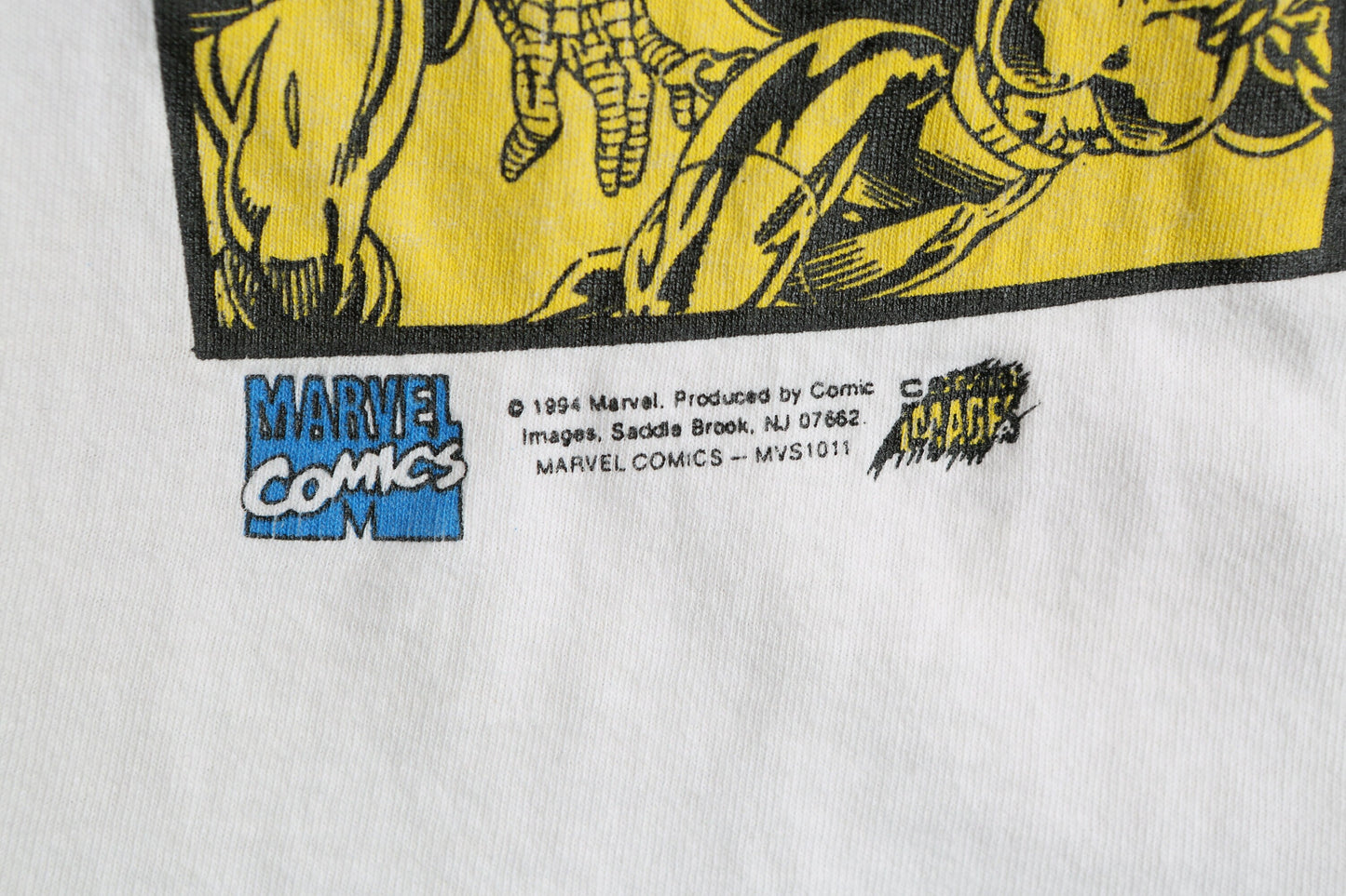 Vintage Comics White Graphic T-shirt - Estimated Era 1990's