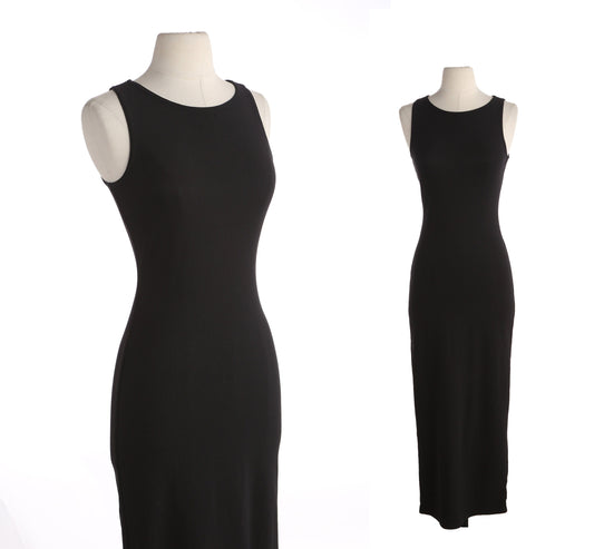 Women Black Y2K Casual Dress y Rampage