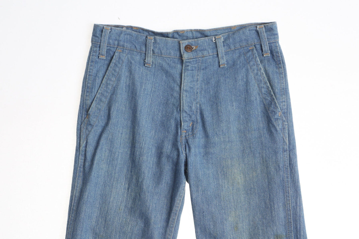 Vintage Bell Bottom Pants / Light Wash / Denim / Levi's