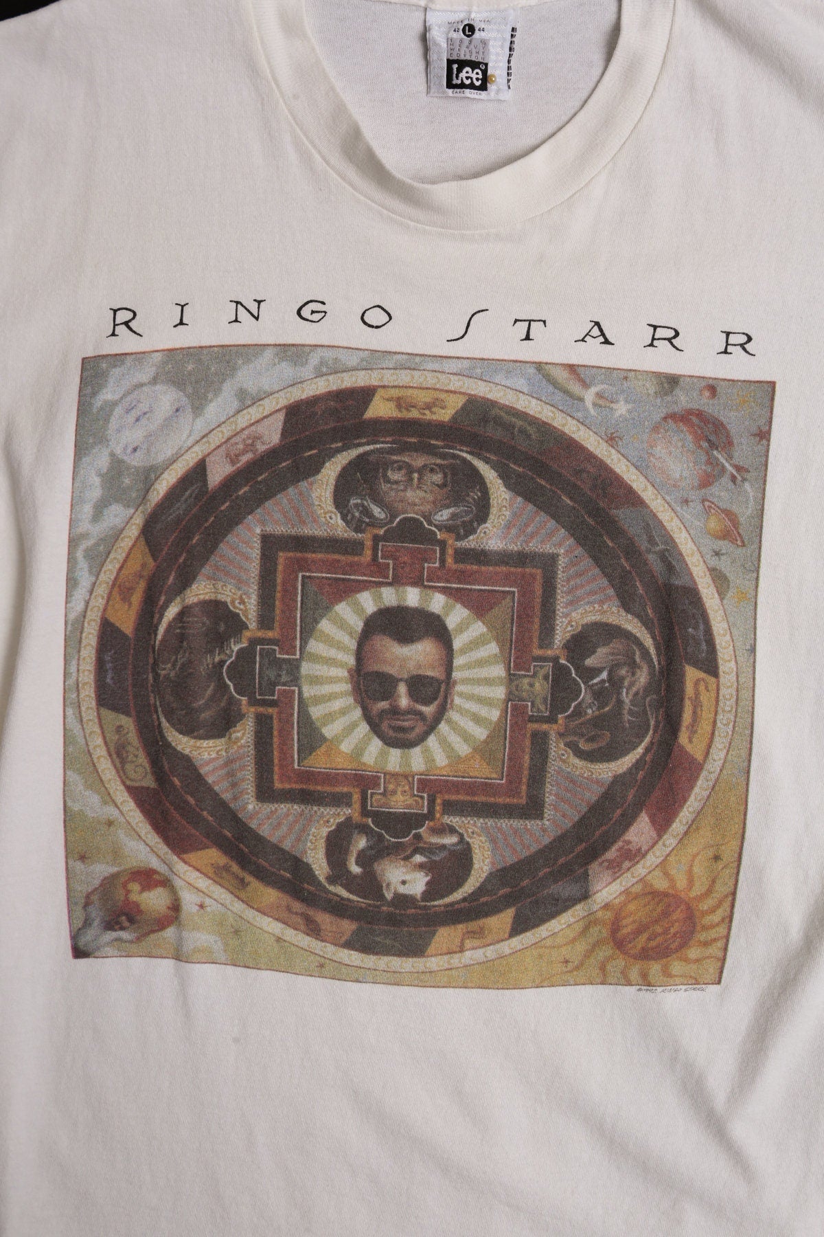 Ringo Star Time Takes Time White Graphic T-shirt