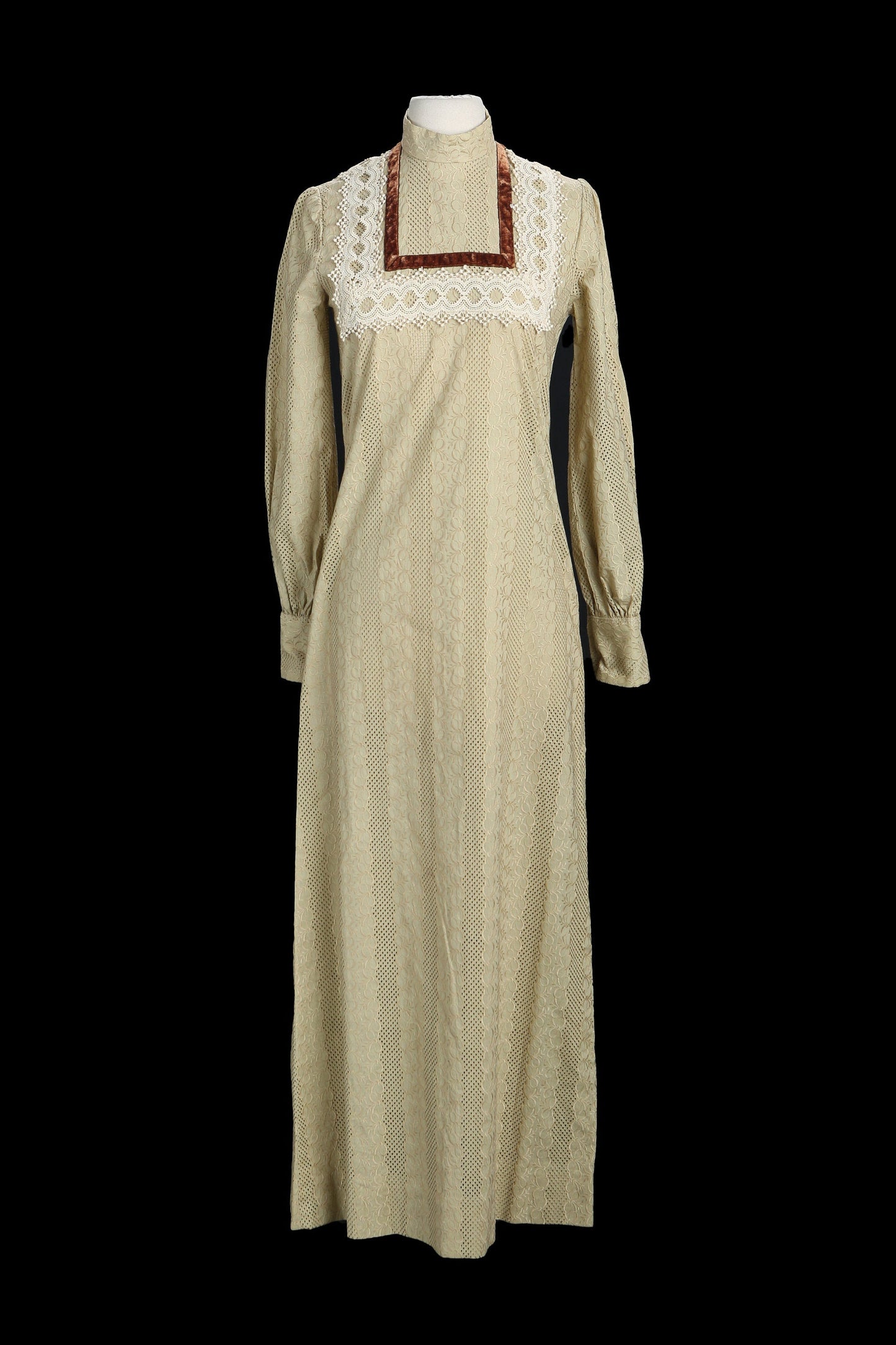 70's Women Long Casual Dress