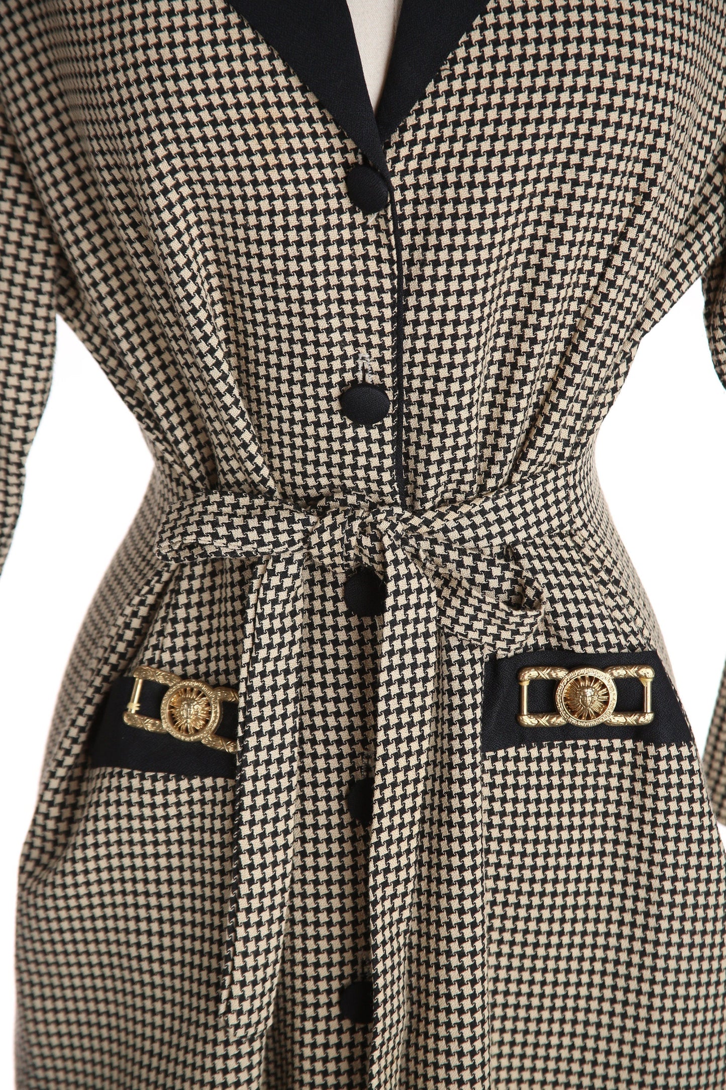 Vintage Women's Plaid Casual Dress by Kim's Fashion - Estimated Era 1990's - Y2K