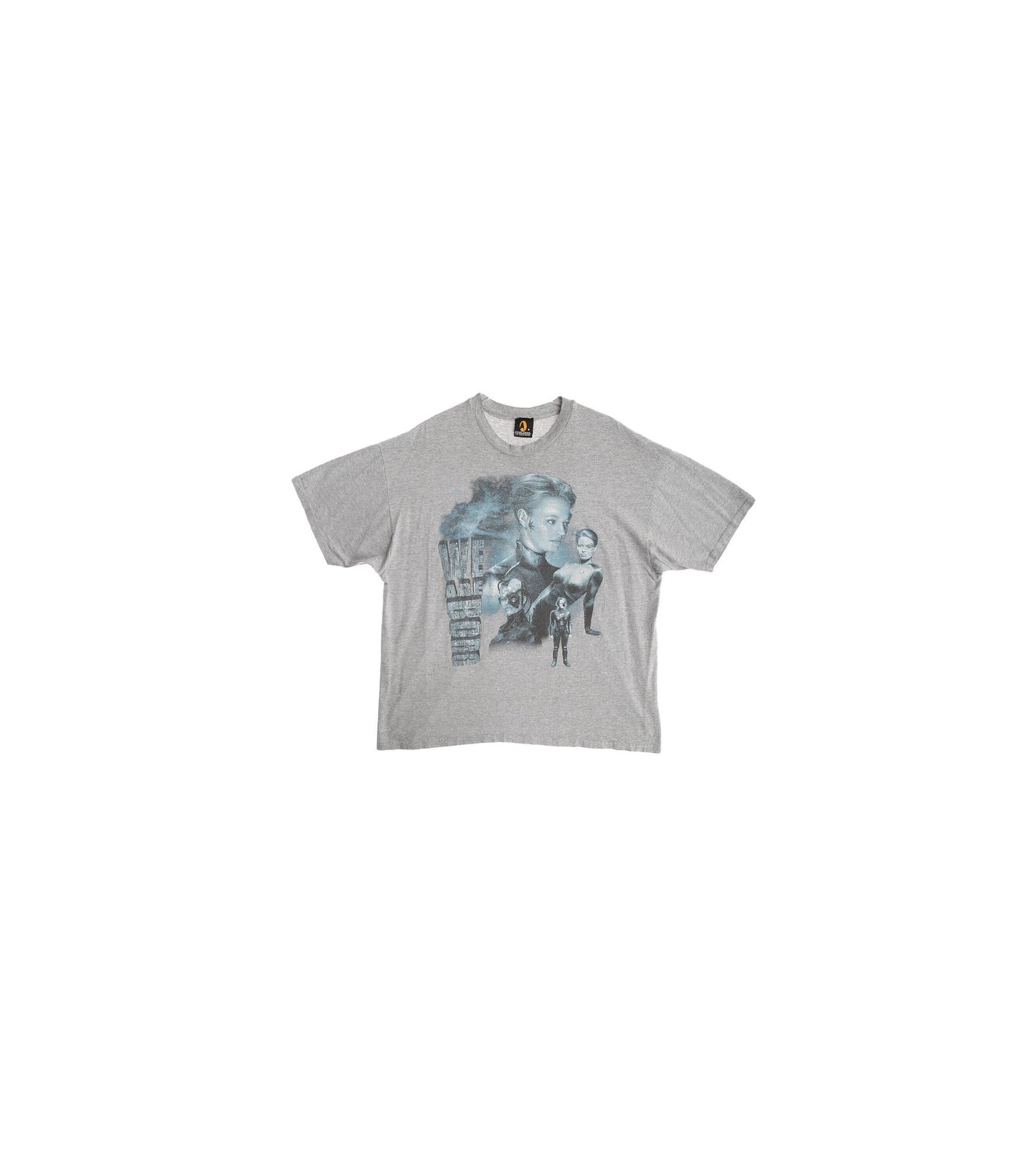 Vintage We Are Borg Gray Graphic T-shirt by Star Trek
