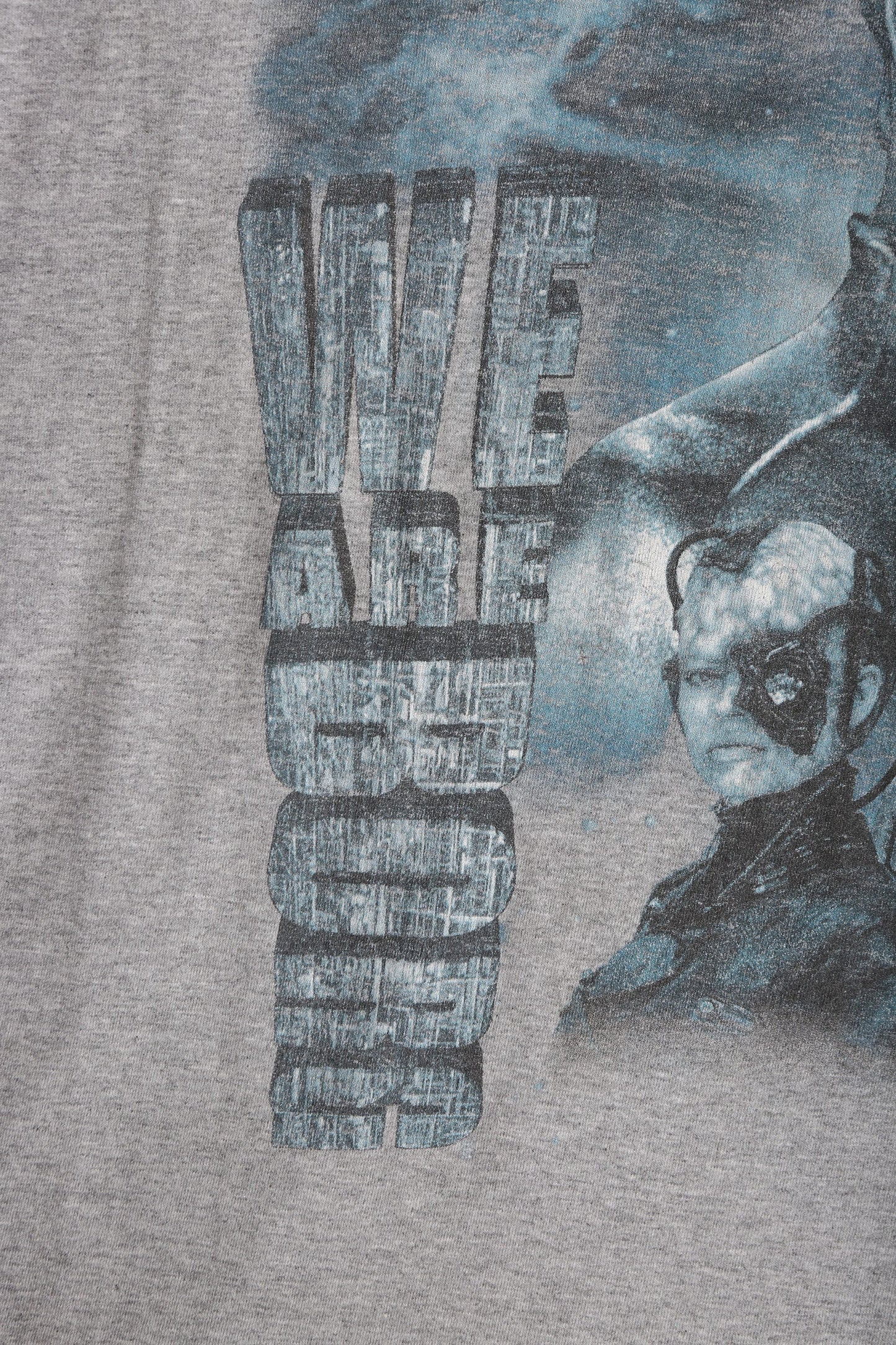 Vintage We Are Borg Gray Graphic T-shirt by Star Trek