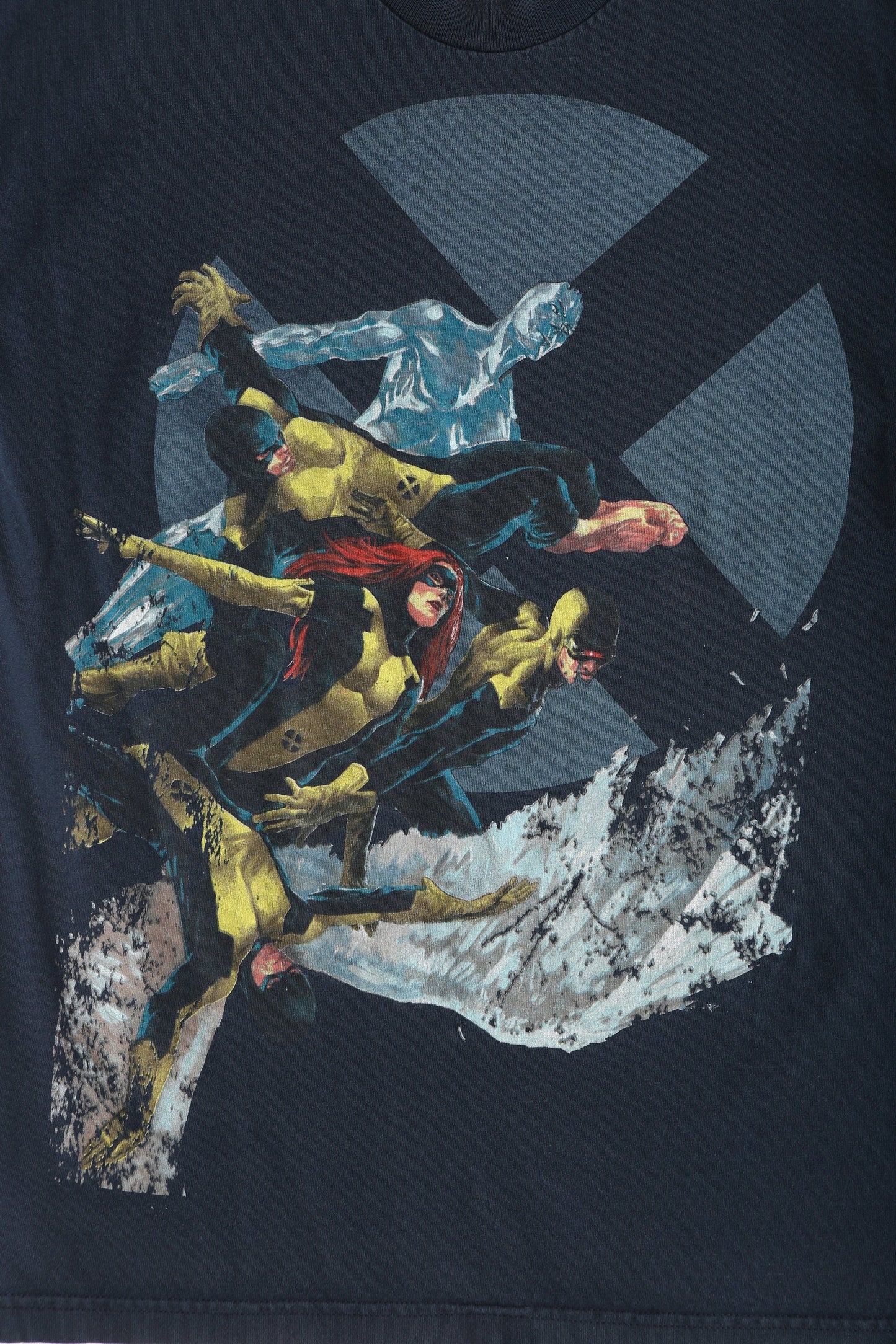 Vintage X Men Blue Graphic T-shirt