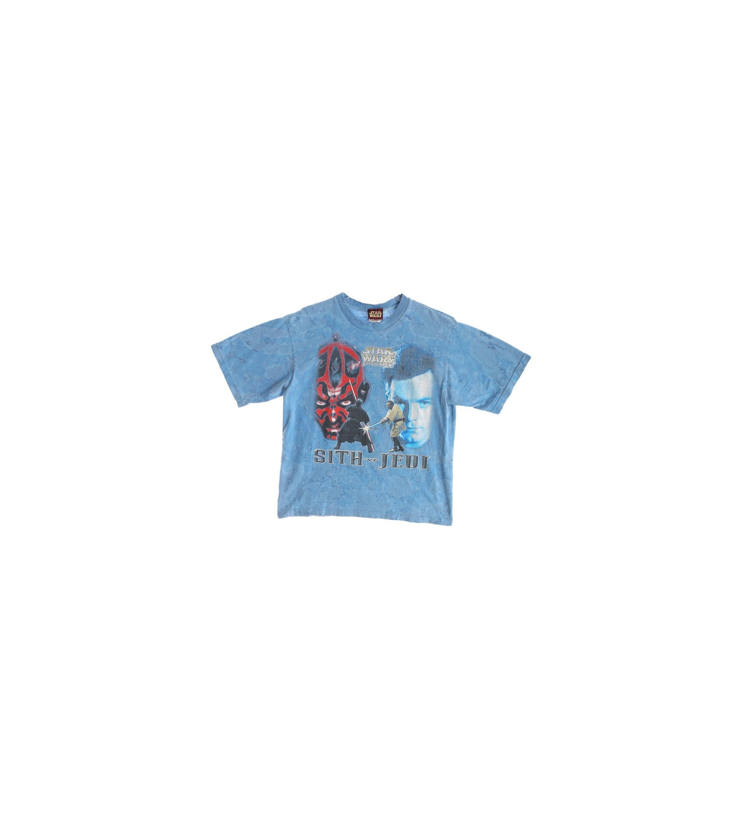 Vintage Star Wars Episode 1 Blue Graphic T-shirt
