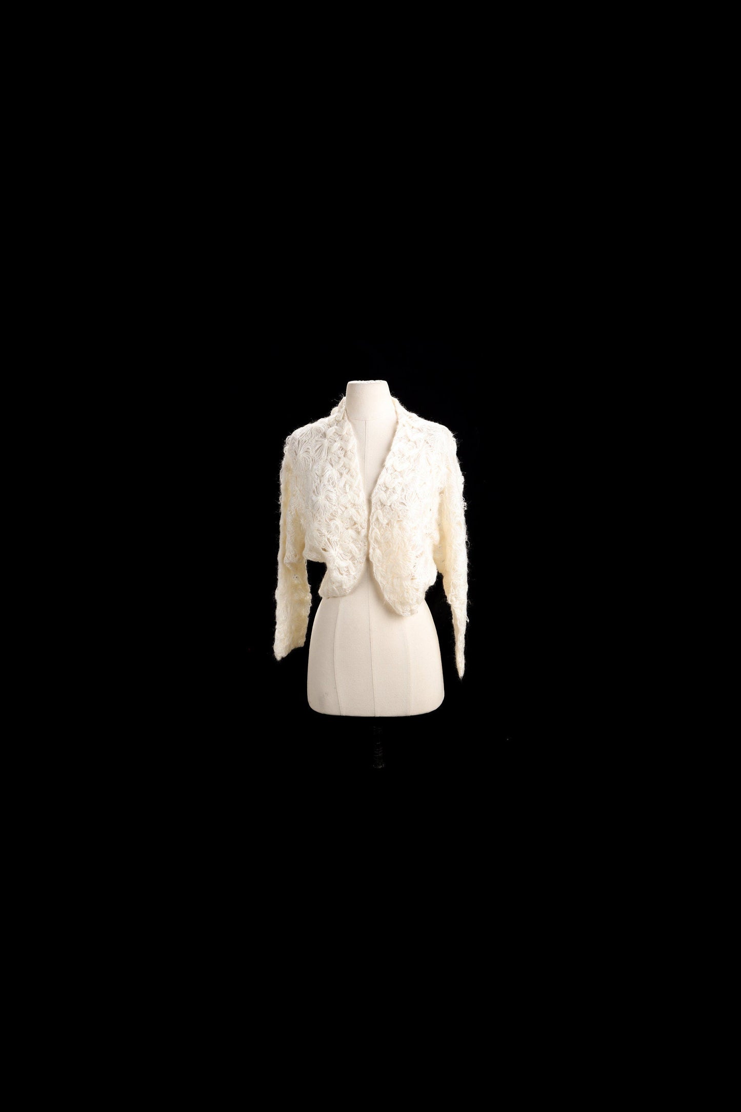 Vintage Women Bolero Sweater - Era 50's - 60's