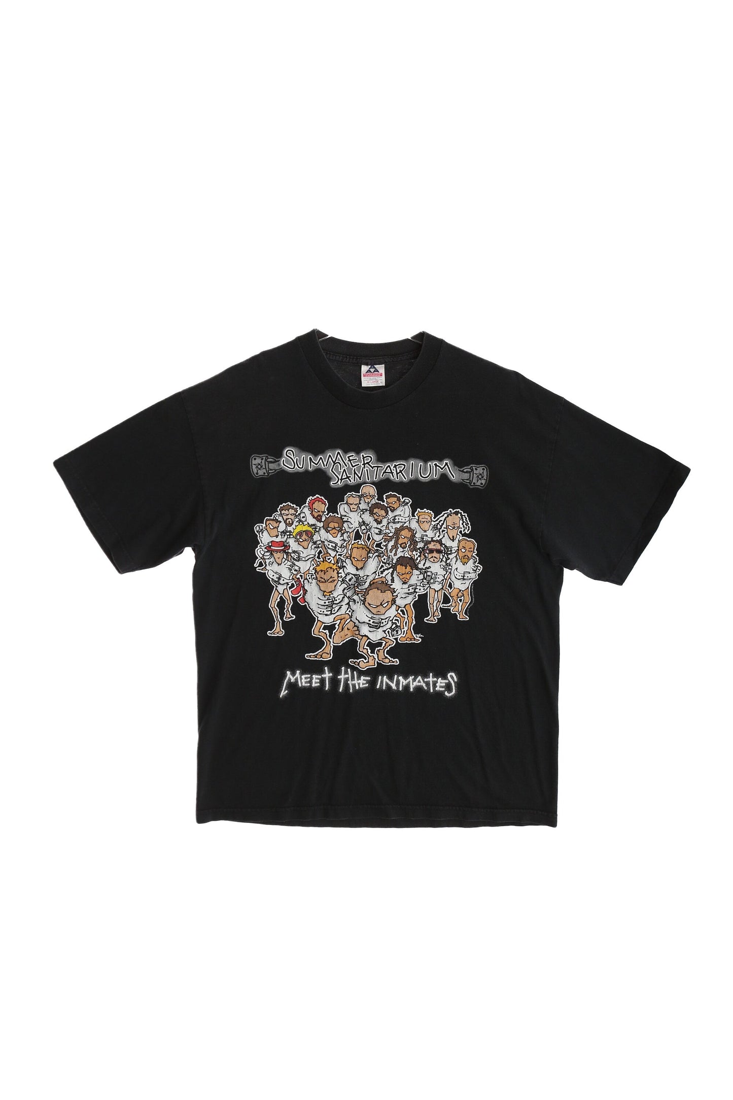 Vintage Summer Sanitarium Tour 2000 Rock Graphic T-shirt / Metallica / Korn / Kid Rock / System of a Down / Powerman 5000 /