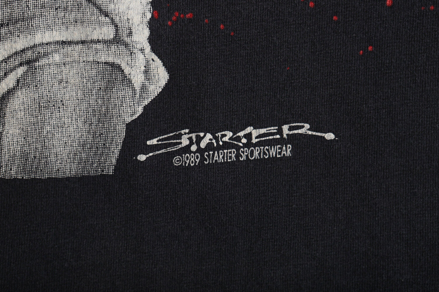 Vintage Starter Graphic T-shirt with Michael J. Basketball Print