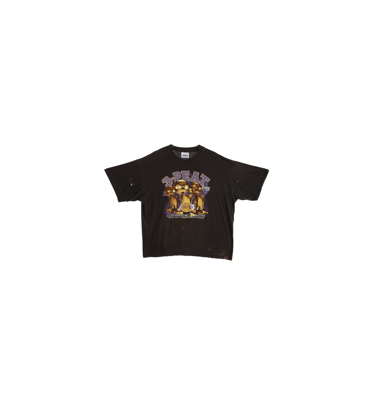 Vintage Los Angeles Lakers 3 Peat Graphic T-shirt