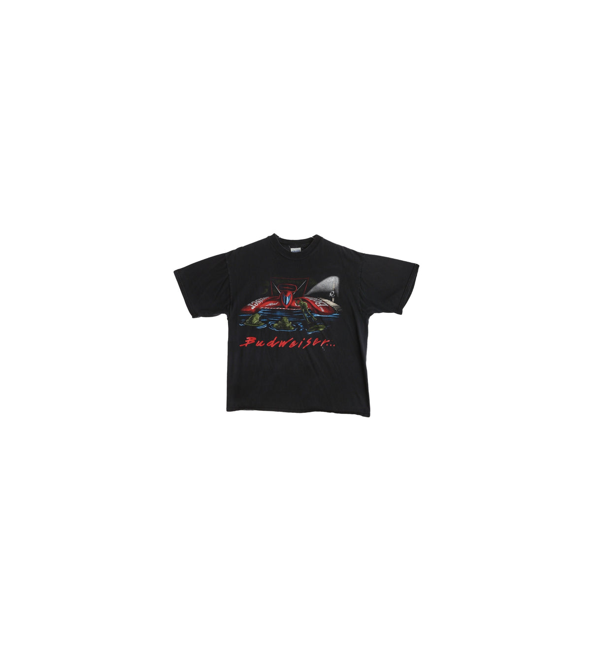 Vintage Beer Graphic T-shirt / Water Racing / Era 90s - Y2K