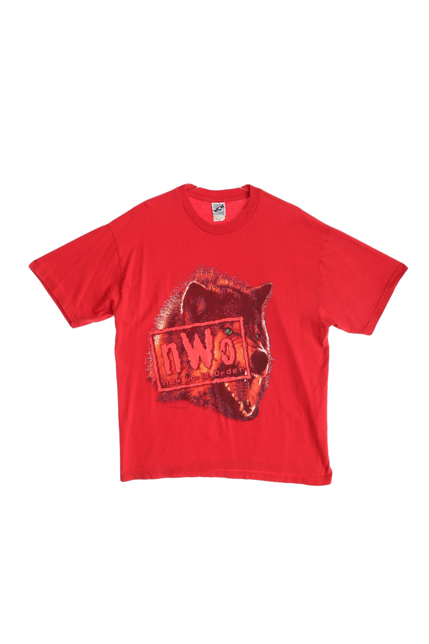 Vintage New World Order Red Graphic T-shirt