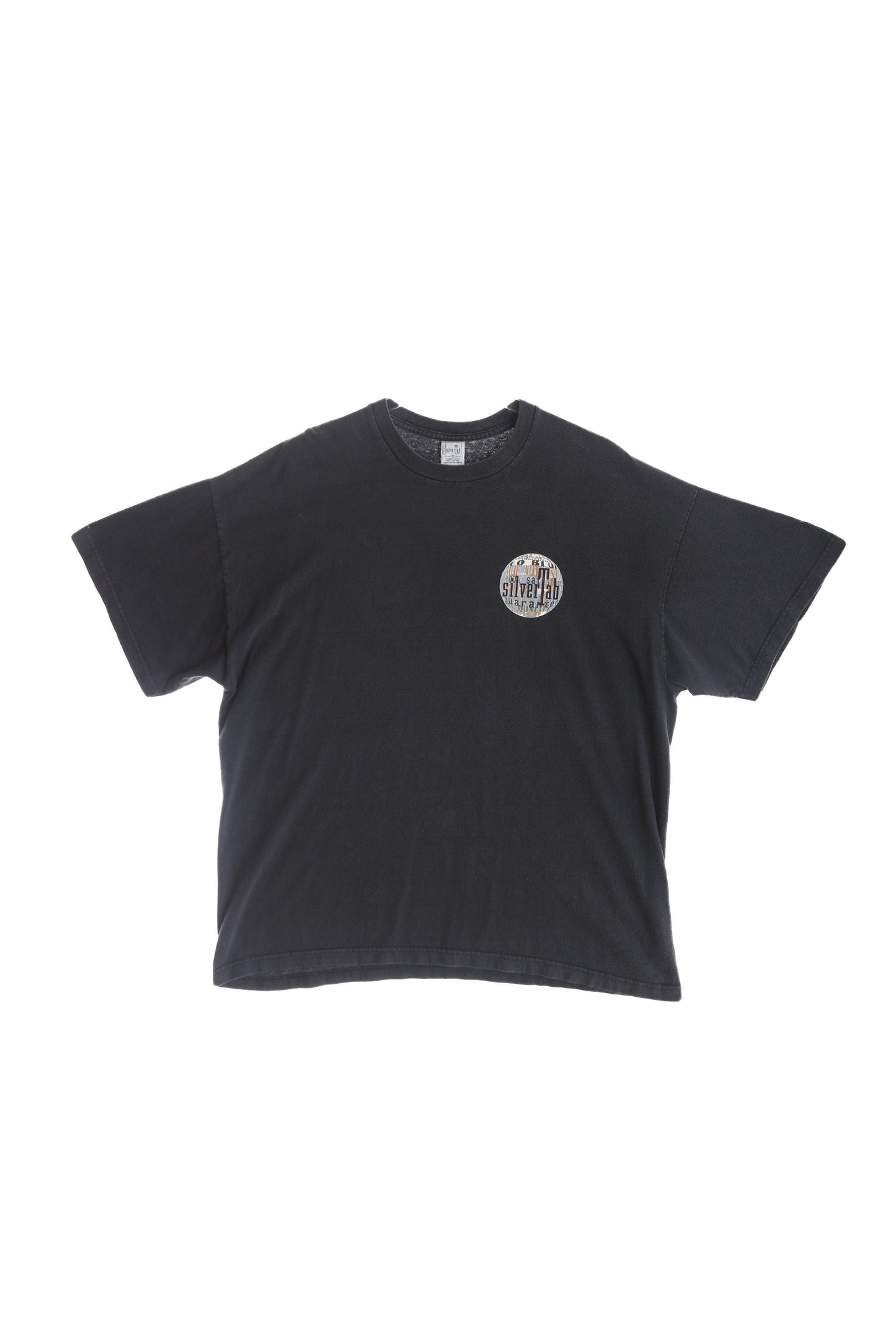 Vintage Silver Tab Levi's Black Graphic T-shirt / Made in USA