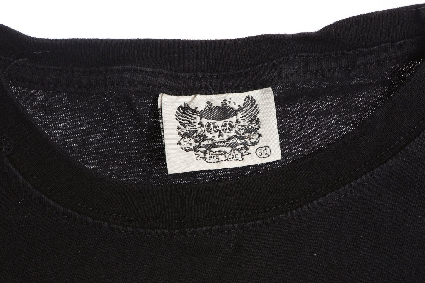 Vintage Black Graphic T-shirt with Beretta Gun Print