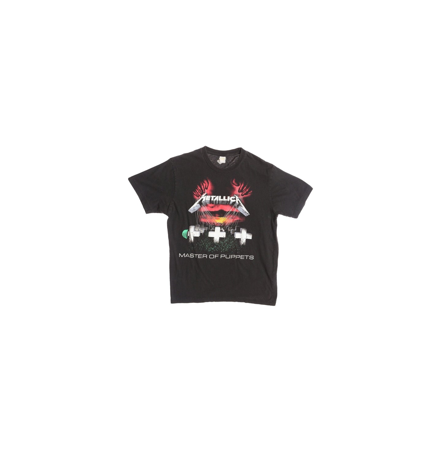 Metallica Master of Puppets Black Rock Graphic T-shirt