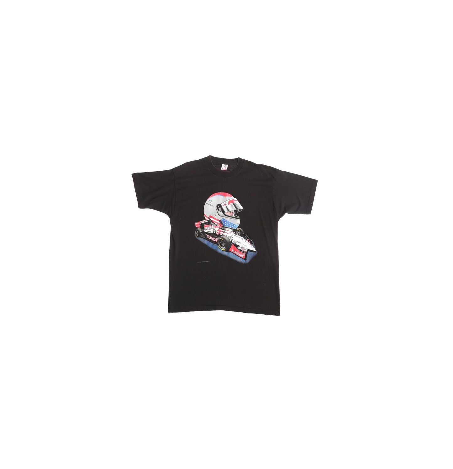 Vintage Formula One Racing Black Graphic T-shirt