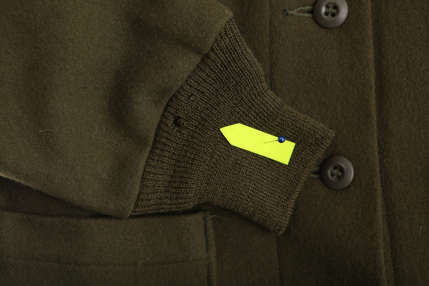 Vintage Women Green Military Jacket