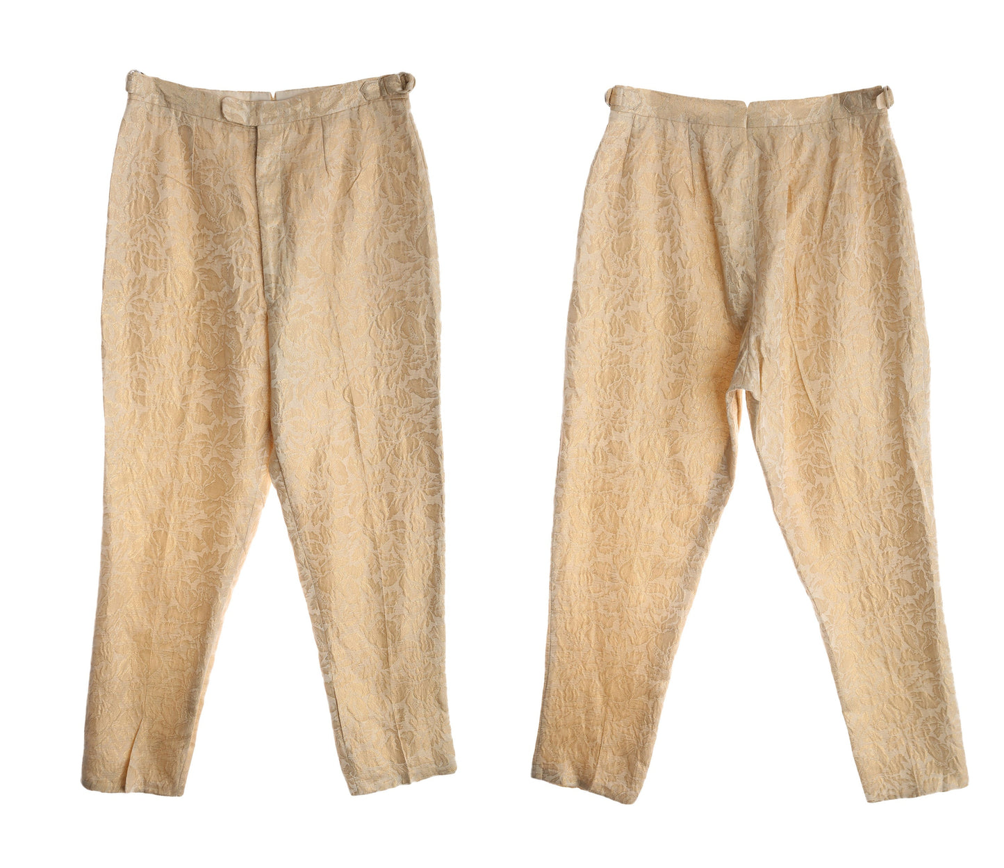 Vintage Women High Waist Casual Pants / Steel Zipper / Mister Pants / By Fynn Stuart