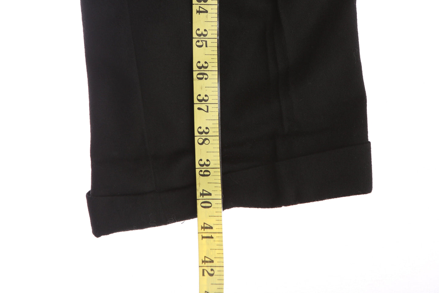 Vintage High Waist Black Trousers / Marching Band Style / Era 1940's - 1950's