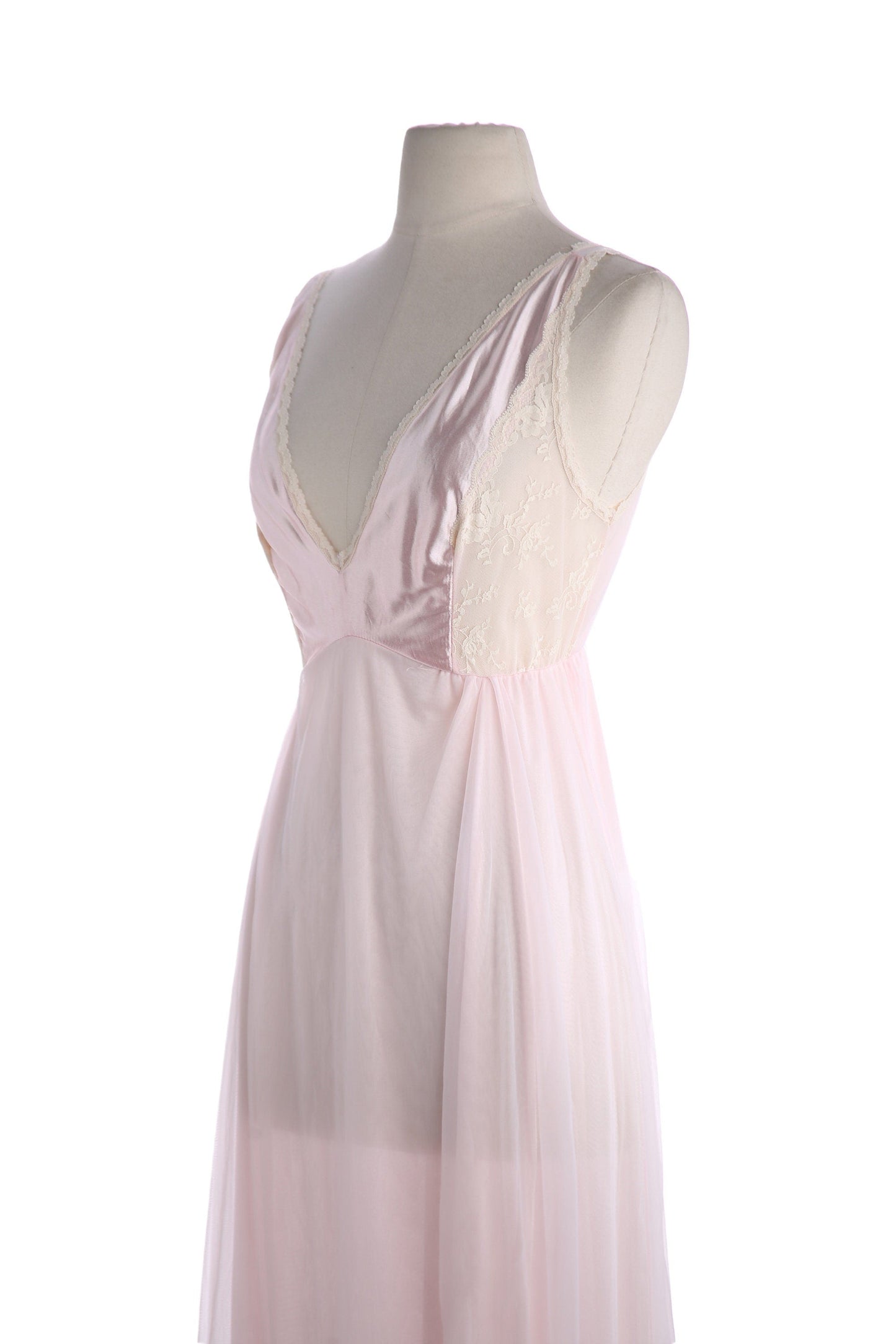 Vintage Women's Pink Nightgown Dress