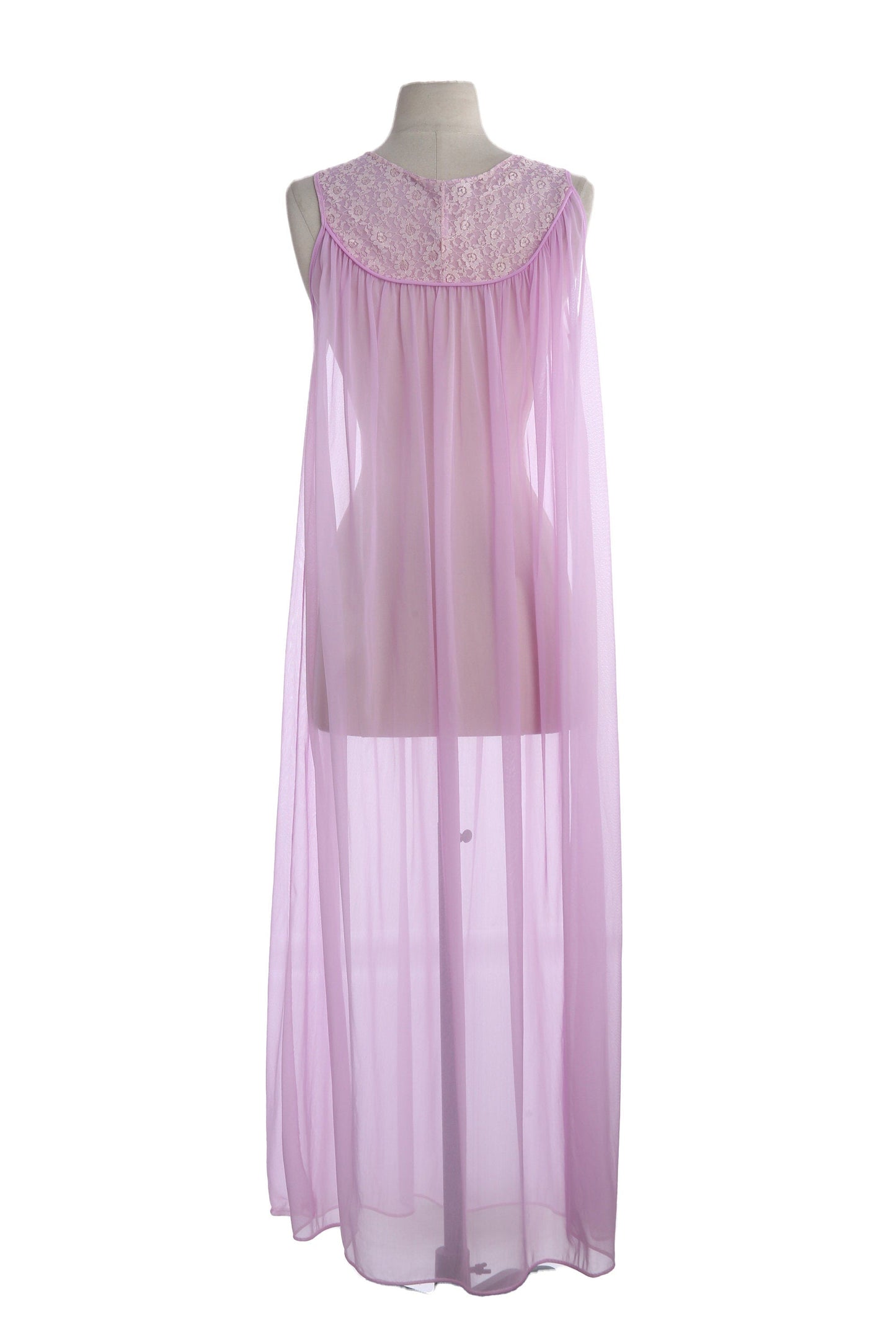 Vintage Women's Nightgown Dress - Estimated Era 1960's - 1970's