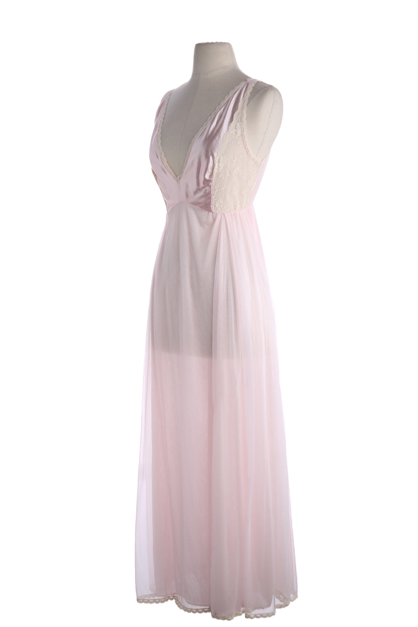 Vintage Women's Pink Nightgown Dress