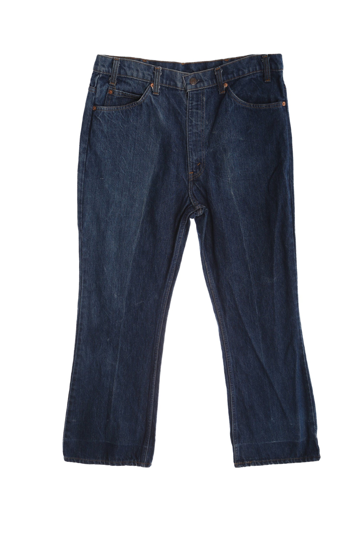 Vintage Levi's Jeans / 517 / Orange Tab / Dark Blue Wash / Era 70s - 80s