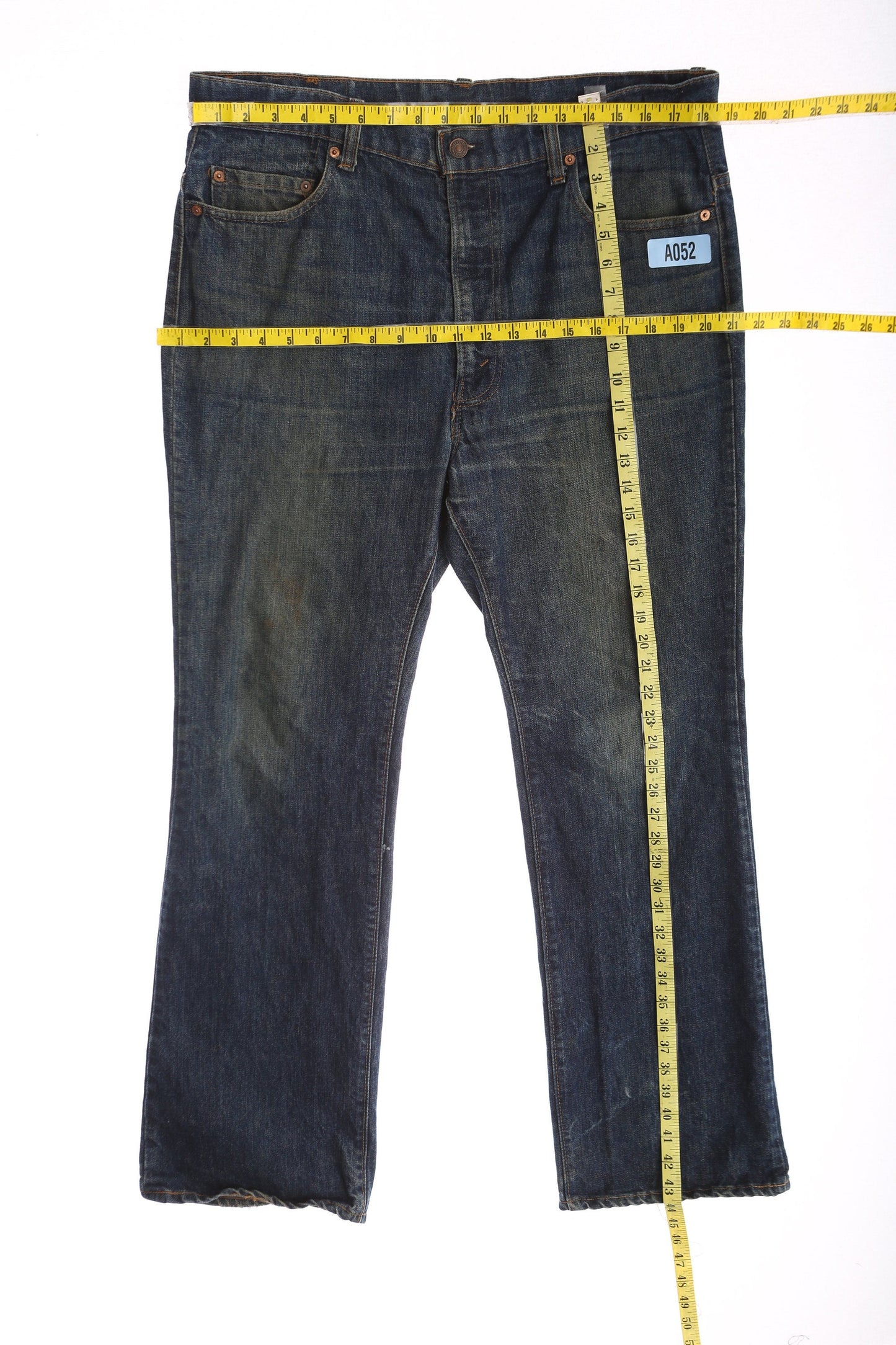 Vintage Levi's Denim Pants / Dark Wash / Era 1980's - 1990's