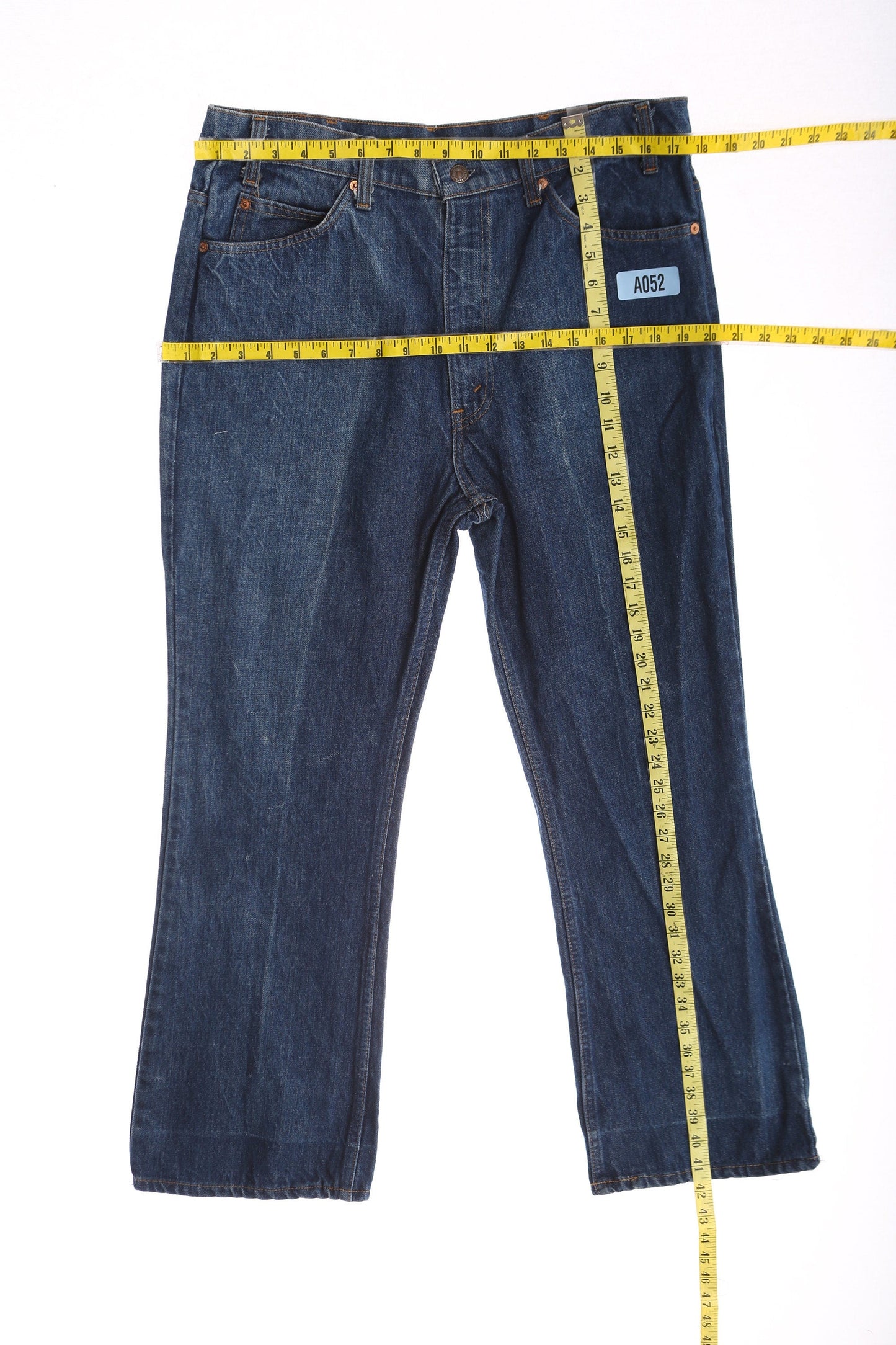 Vintage Levi's Jeans / 517 / Orange Tab / Dark Blue Wash / Era 70s - 80s