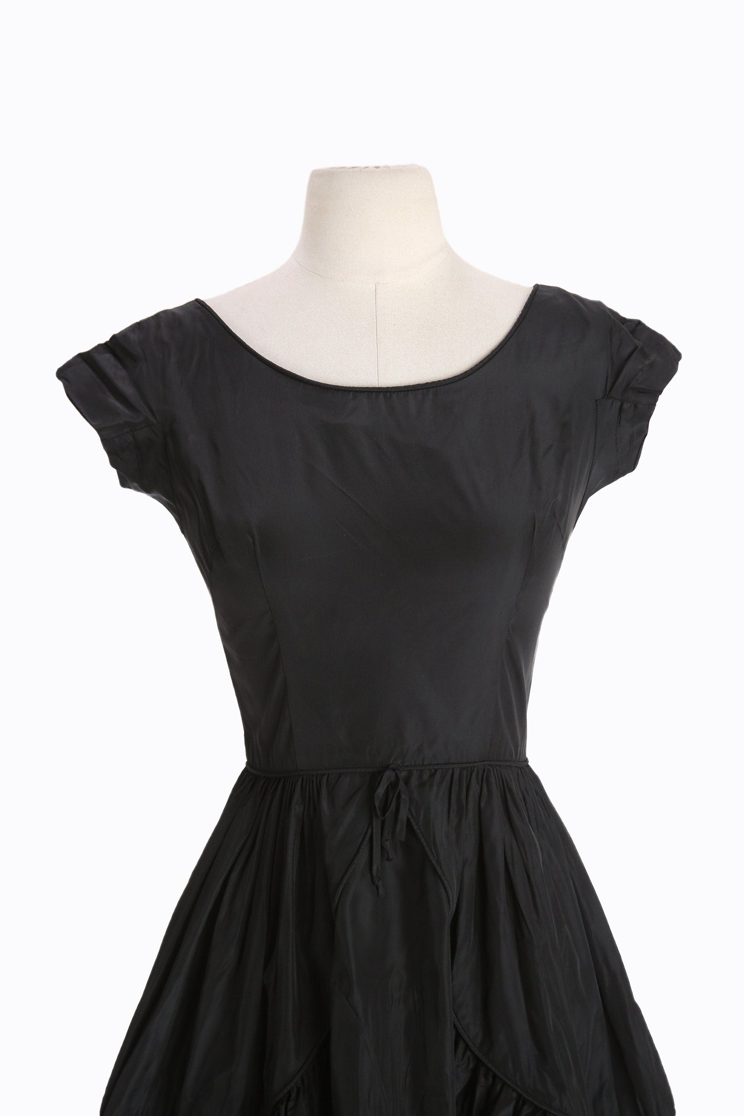 1950's Women's Black Casual Dress by Gay Gibson