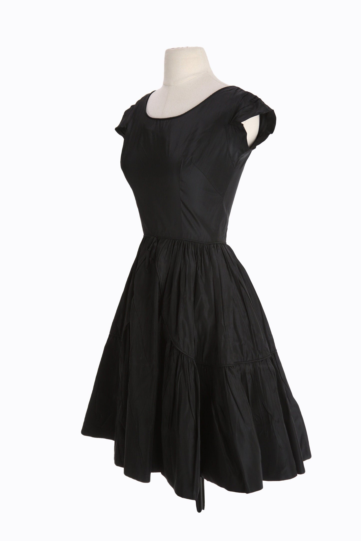 1950's Women's Black Casual Dress by Gay Gibson
