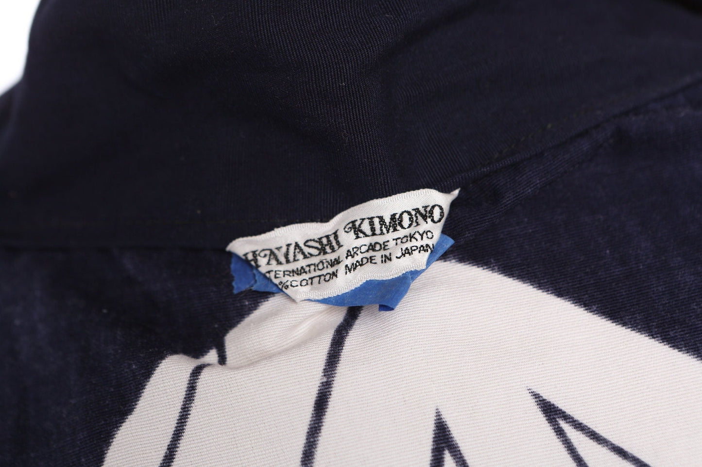 Hayashi Blue Kimono - Made in Japan - 100% Cotton