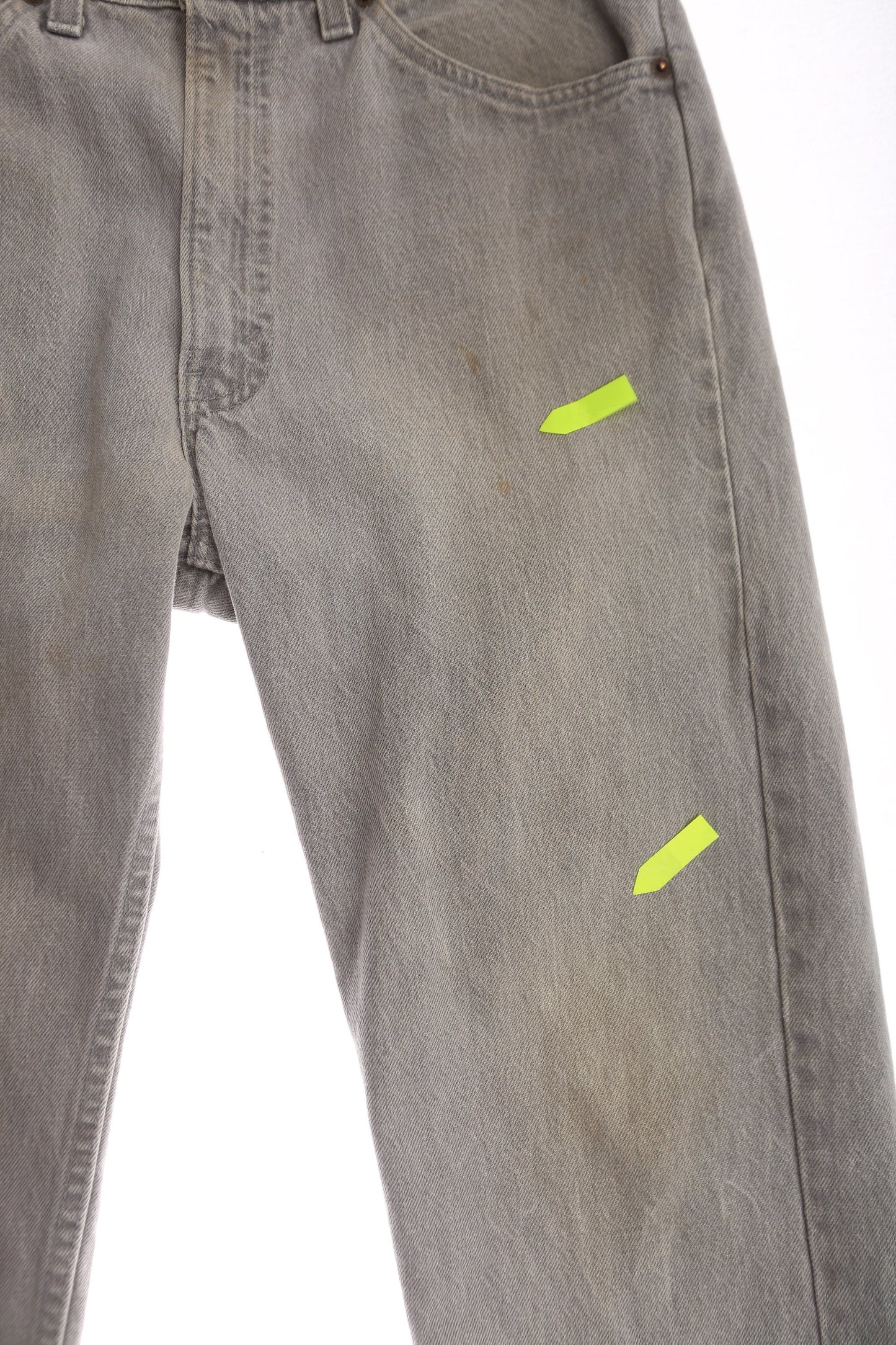 Vintage 505 Gray Levi's Jeans / Era 1980's - 1990's