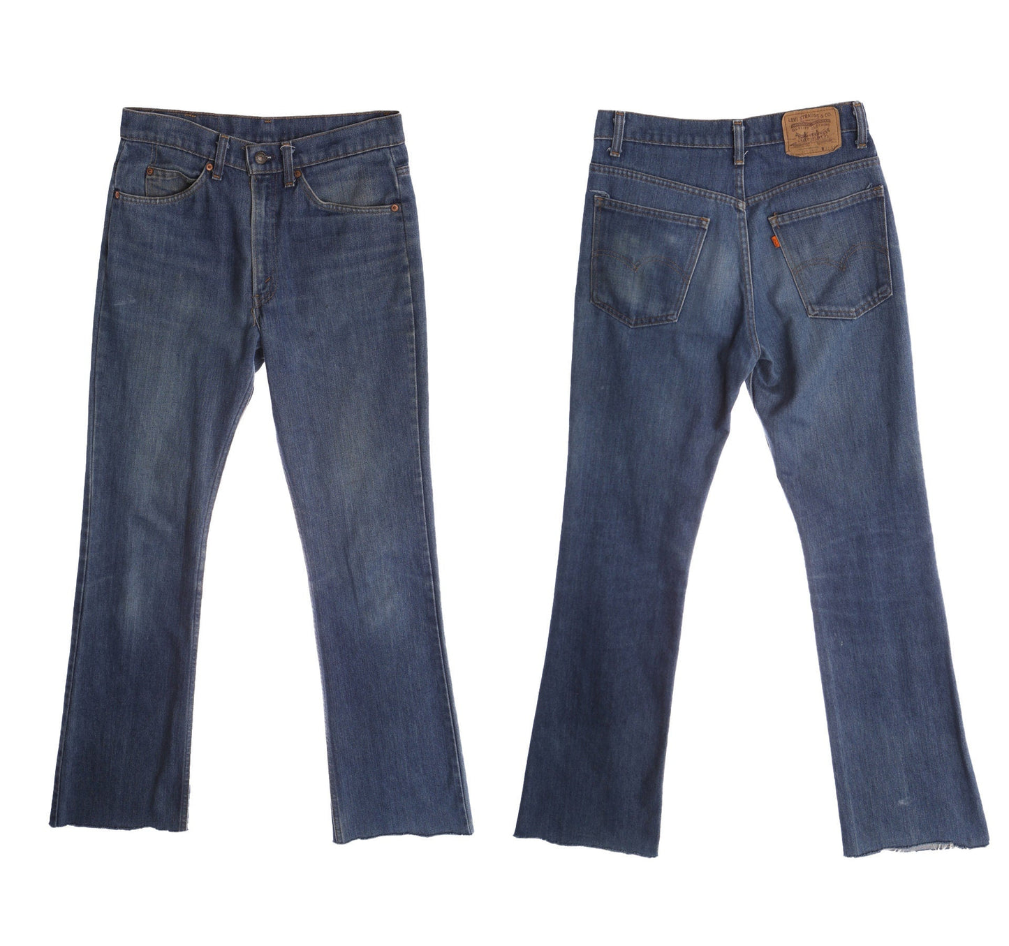 517 Levi's Jeans / Bell Bottom / Made in USA / Medium Wash