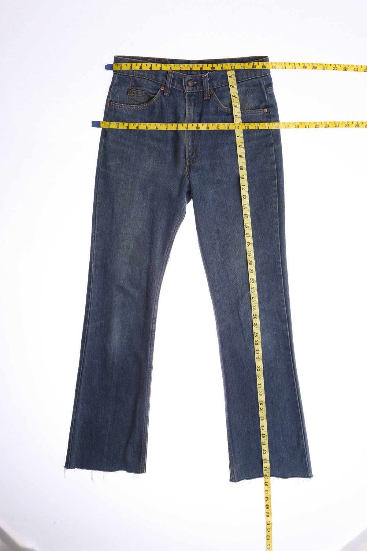 517 Levi's Jeans / Bell Bottom / Made in USA / Medium Wash