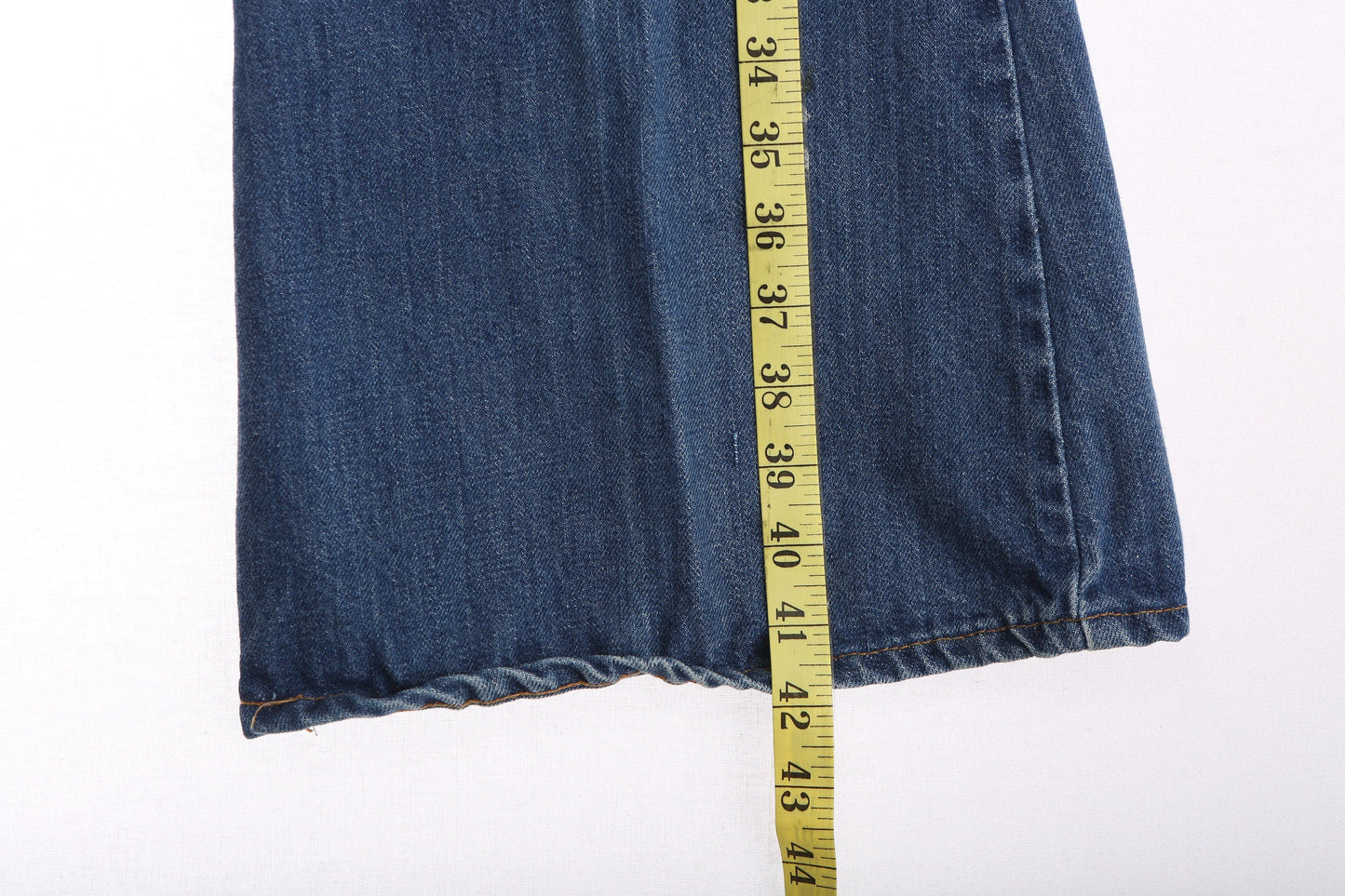 Vintage Levi's Denim Bell Bottom Pants / Orange Tab / 517 / Era 1970's