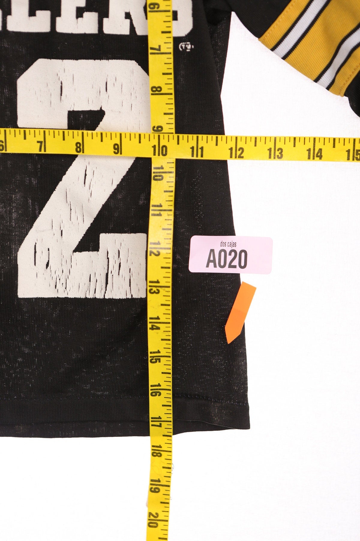 Vintage Steelers 32 Black Jersey by Rawlings / Made in USA - Era 70s - 80s