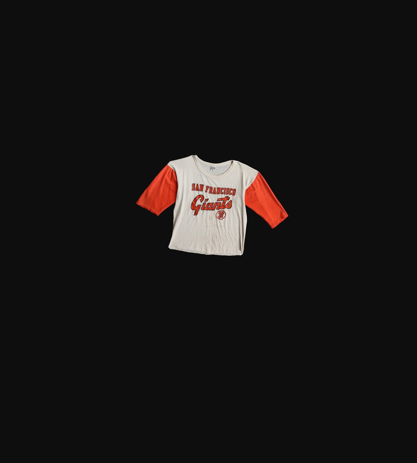 Vintage San Francisco Giants Graphic Baseball T-shirt - Victory Knits