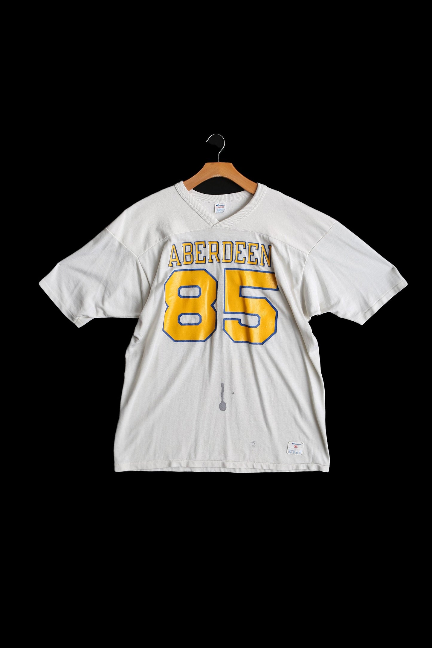 Vintage Football Jersey by Champion with Aberdeen 85 Print