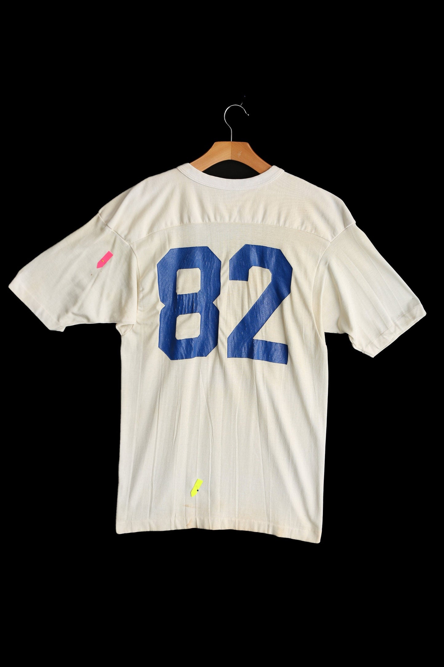 Vintage Football Jersey by Champion with Carrol Super Blue Charges - Era 1970's - 1980's