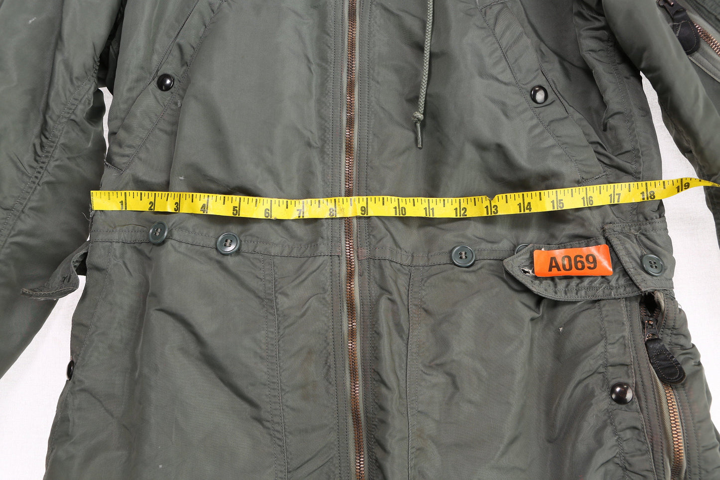 Vintage Flying Green Coverall Jumpsuit / Medium - Short