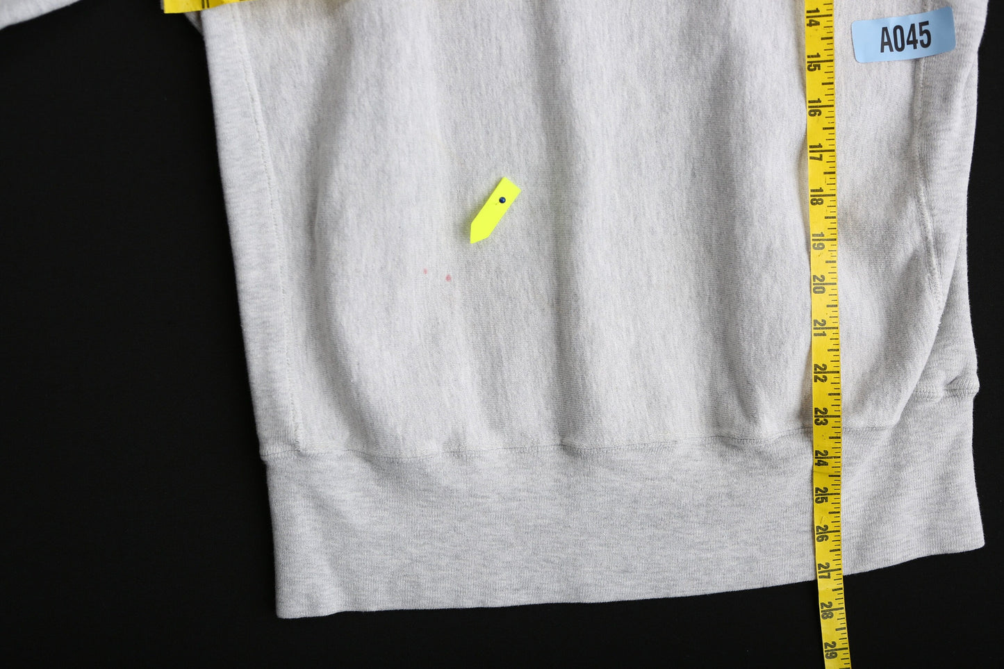 Vintage Champion crew Neck Gray Sweatshirt with Smith Print