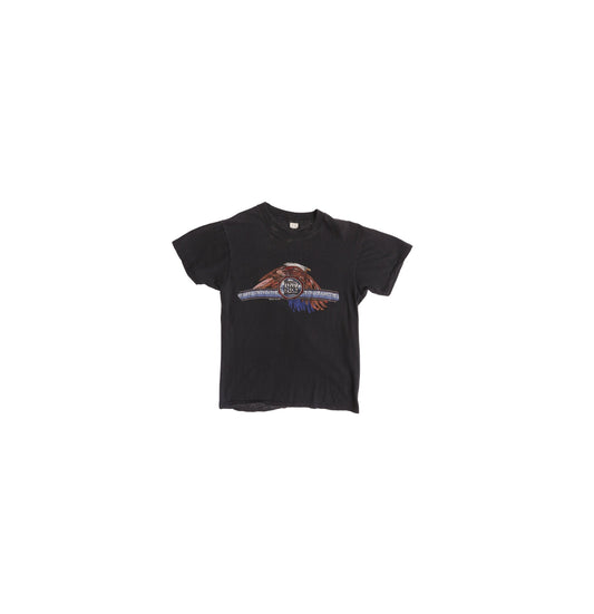 The Doobie Brother Rock Band Graphic Black T-shirt One Step Closer Fall Tour 1980