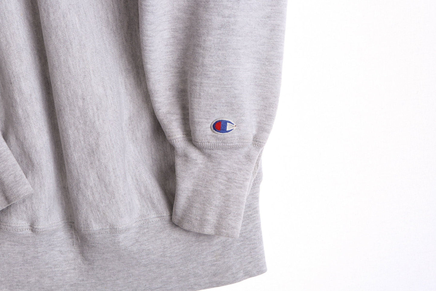 Vintage Champion Gray Sweatshirt with Red Nebraska Football Print